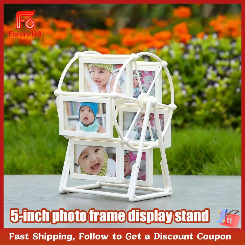 Rotating Ferris wheel photo frame, retro style photo frame/Elegant ...