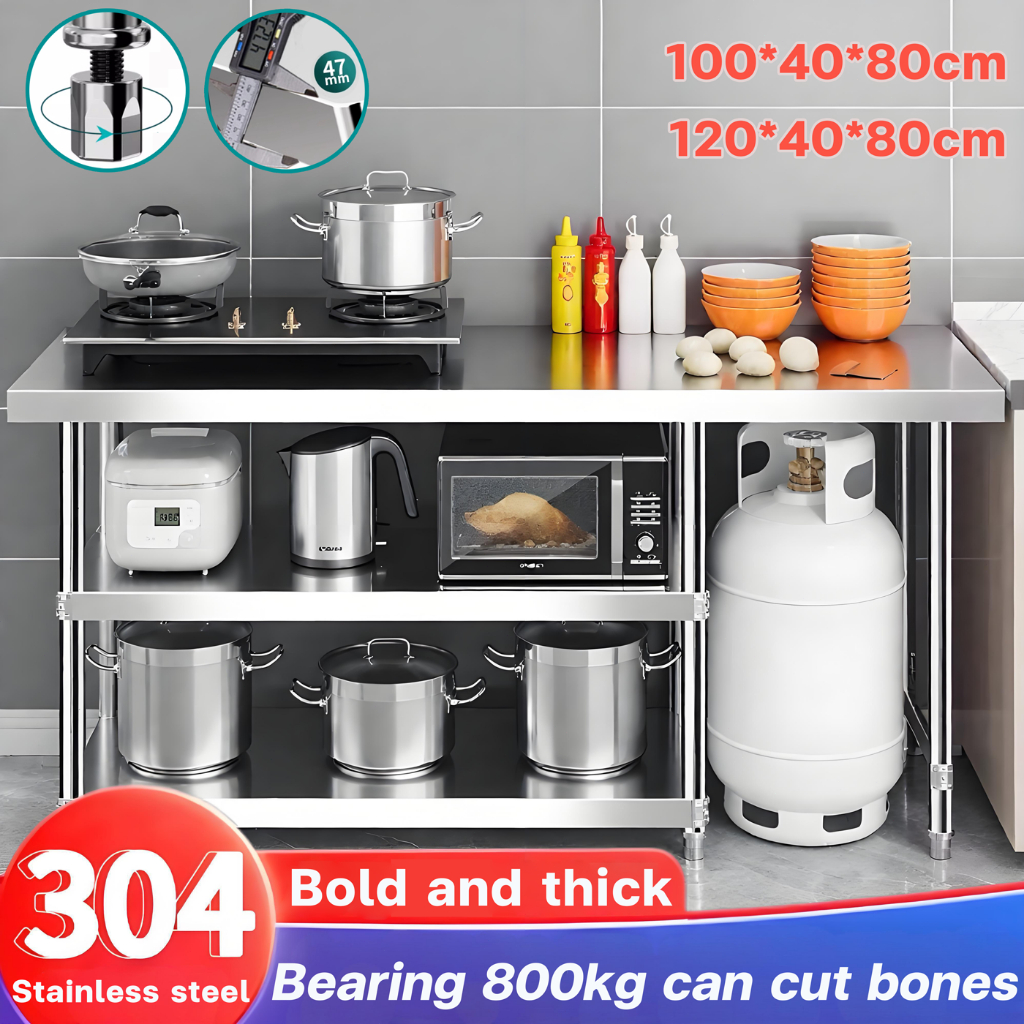 Gas stove stand rack Bearing 300kg Stainless steel SUS 316 Kitchen Rack ...
