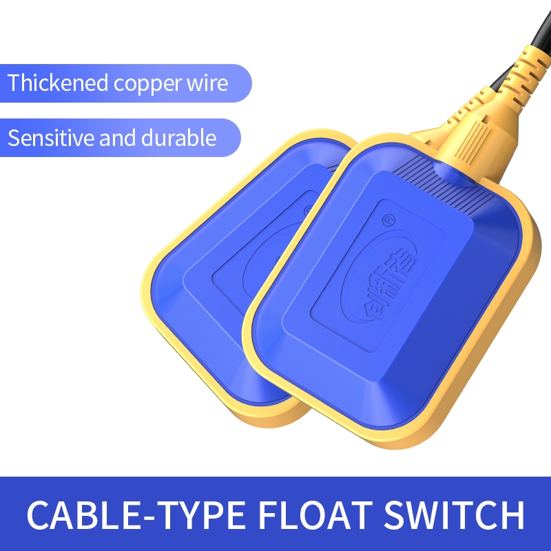 Cable Type Float Switch Liquid Fluid Water Level Controller Sensor 2m ...