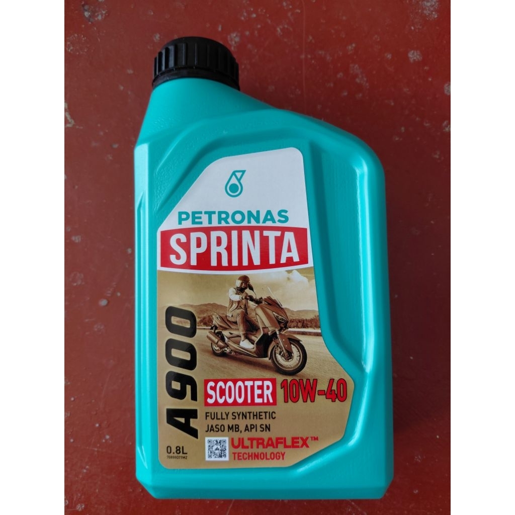 Petronas Sprinta A900 Scooter 10w40 800ml Fully Synthetic | Shopee ...