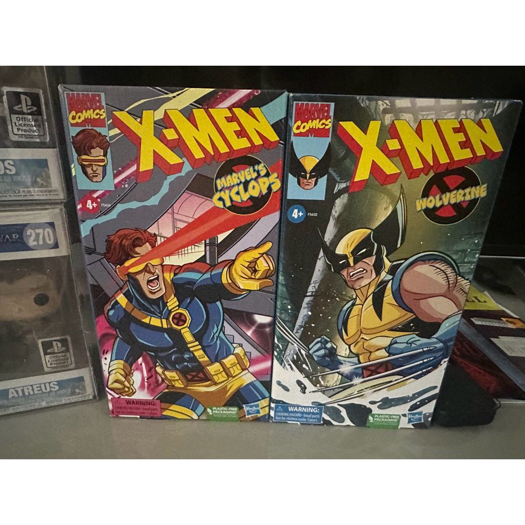 Marvel Legends VHS Cyclops Wolverine X-Men | Shopee Philippines