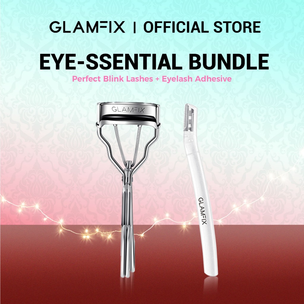 [BUNDLE] | GLAMFIX Eyelash Maxi Curler + Eyebrow Trimmer | Make-up ...