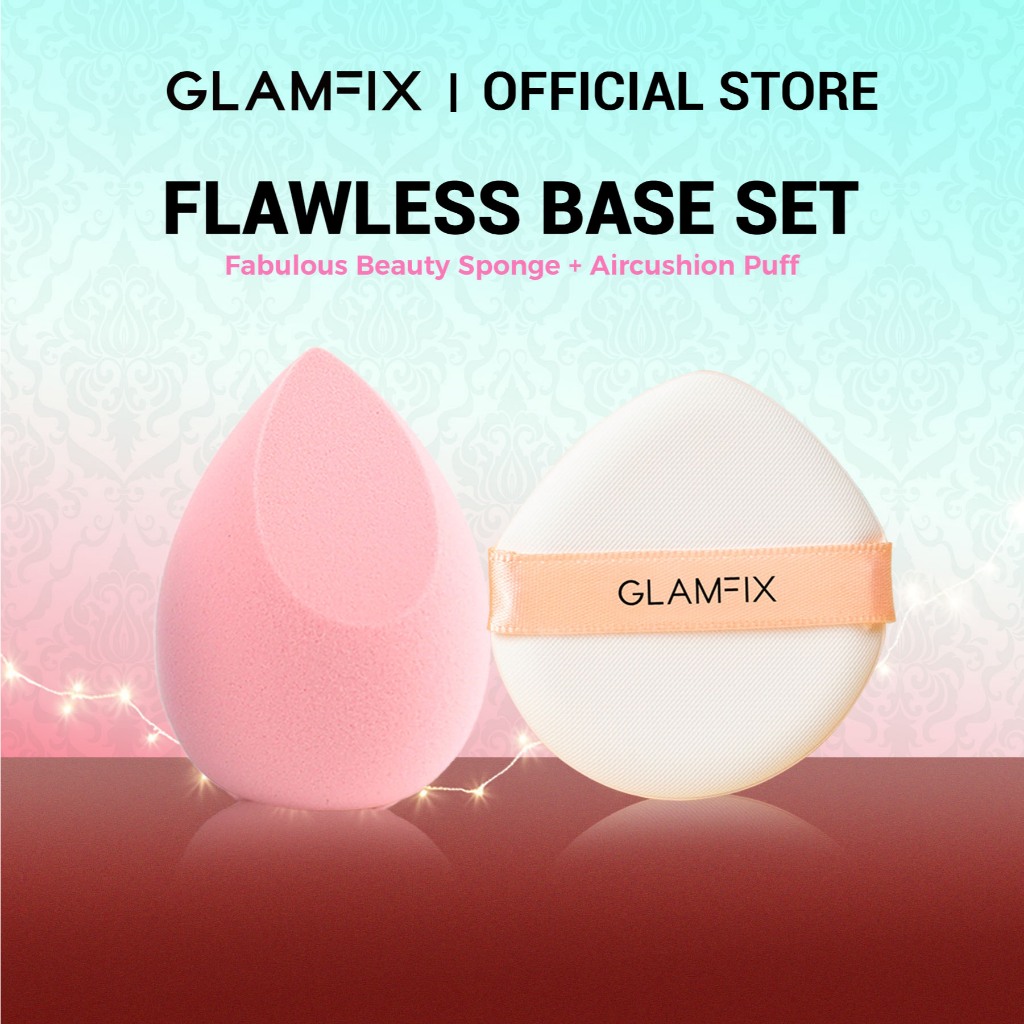 [BUNDLE] | GLAMFIX Flawless Base Set | Fabulous Beauty Sponge ...
