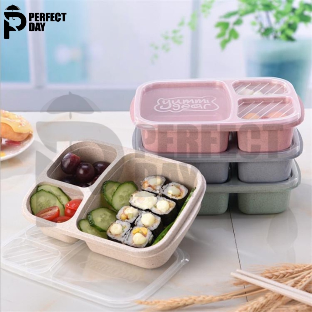 Perfect FH-12 Quality Plastic Material Eco-Freindly Lunch Box | Shopee ...