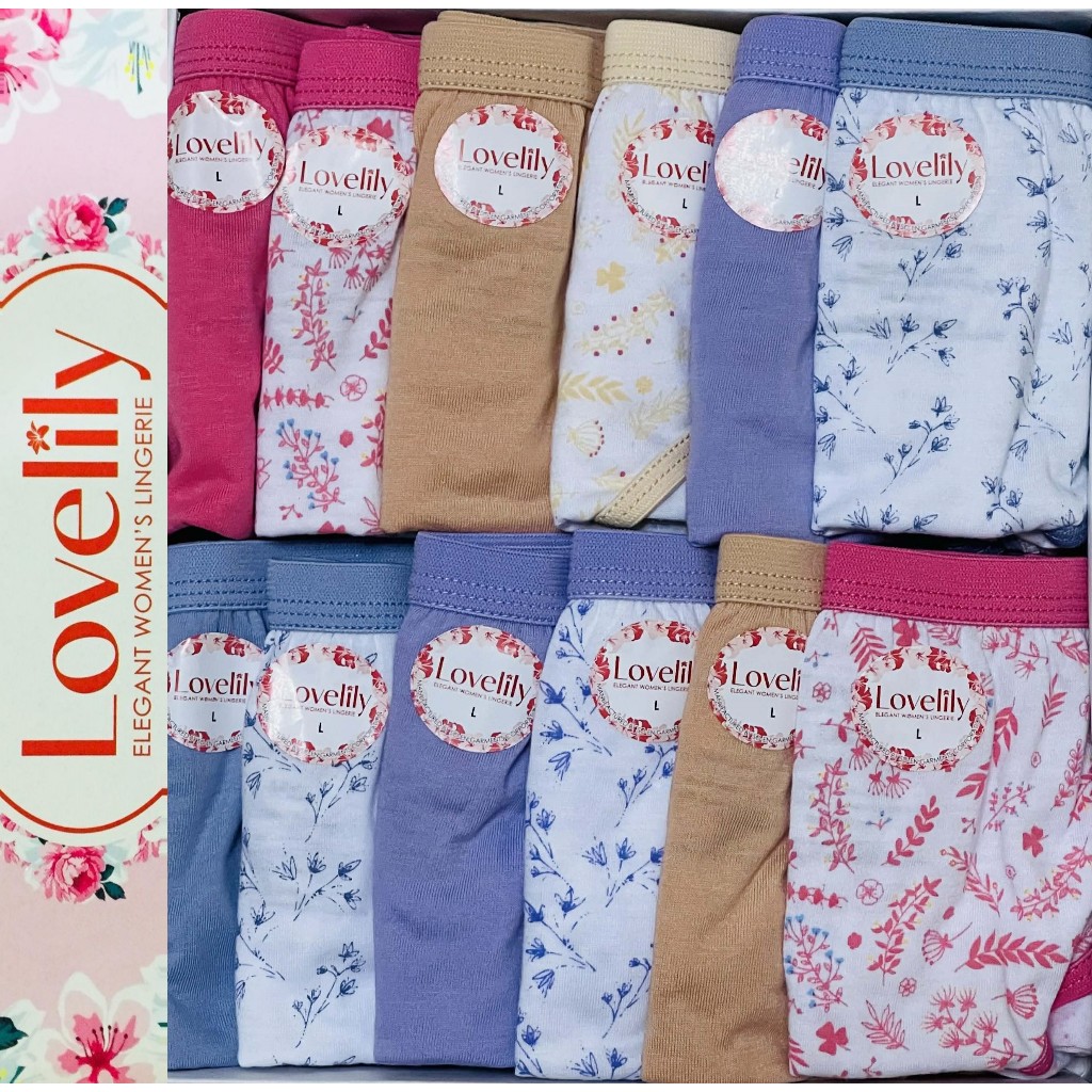 LOVELILY by SOEN Panty for Teens/Adults LBBC 5535 (One Dozen) | Shopee ...
