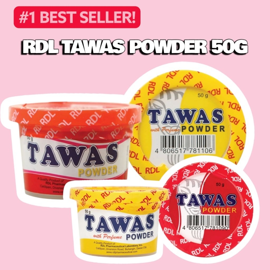 RDL Tawas Powder Plain | Tawas Powder Perfume 50g | Shopee Philippines