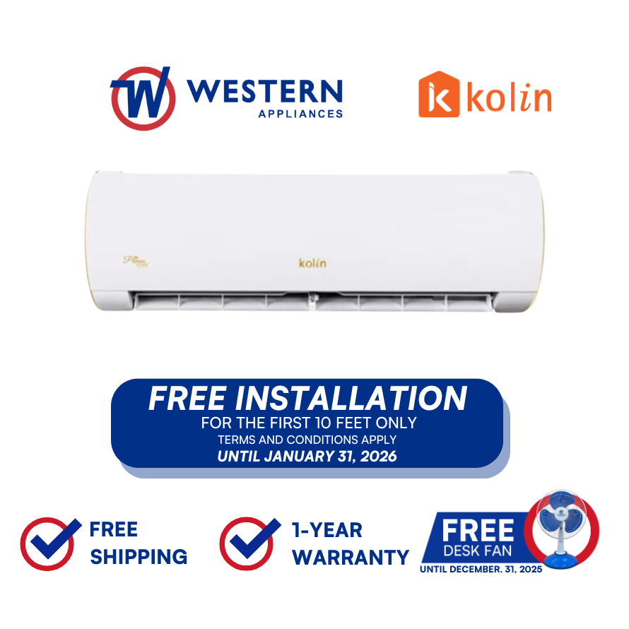 Kolin 2.5HP Full DC Inverter, Split Type Air Conditioner ...