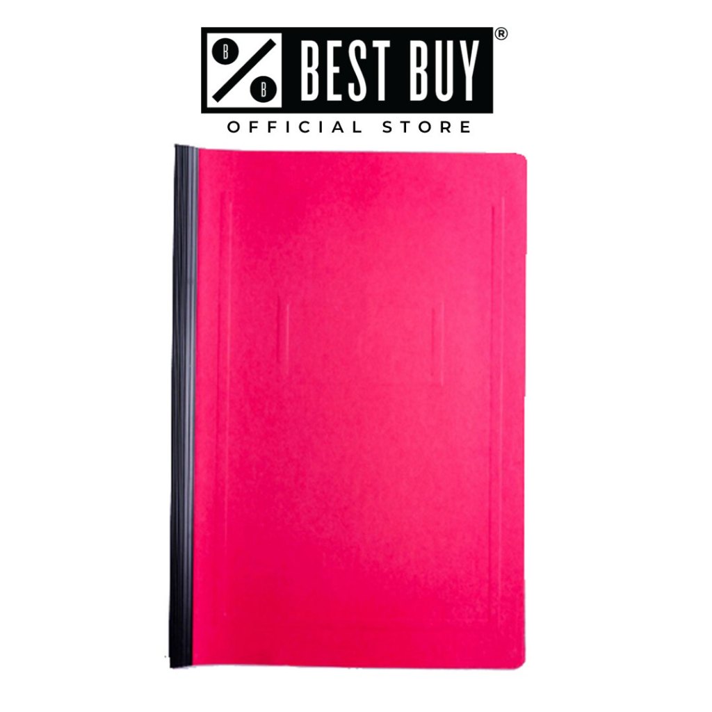 Best Buy Folder Colored with Slide Long Deep, Red - School & Office ...
