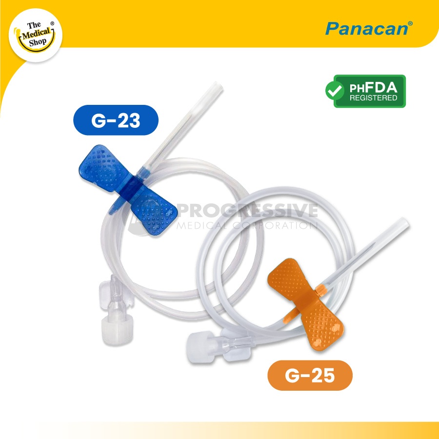 Panacan Scalp Vein (sold by box of 100s) | Shopee Philippines