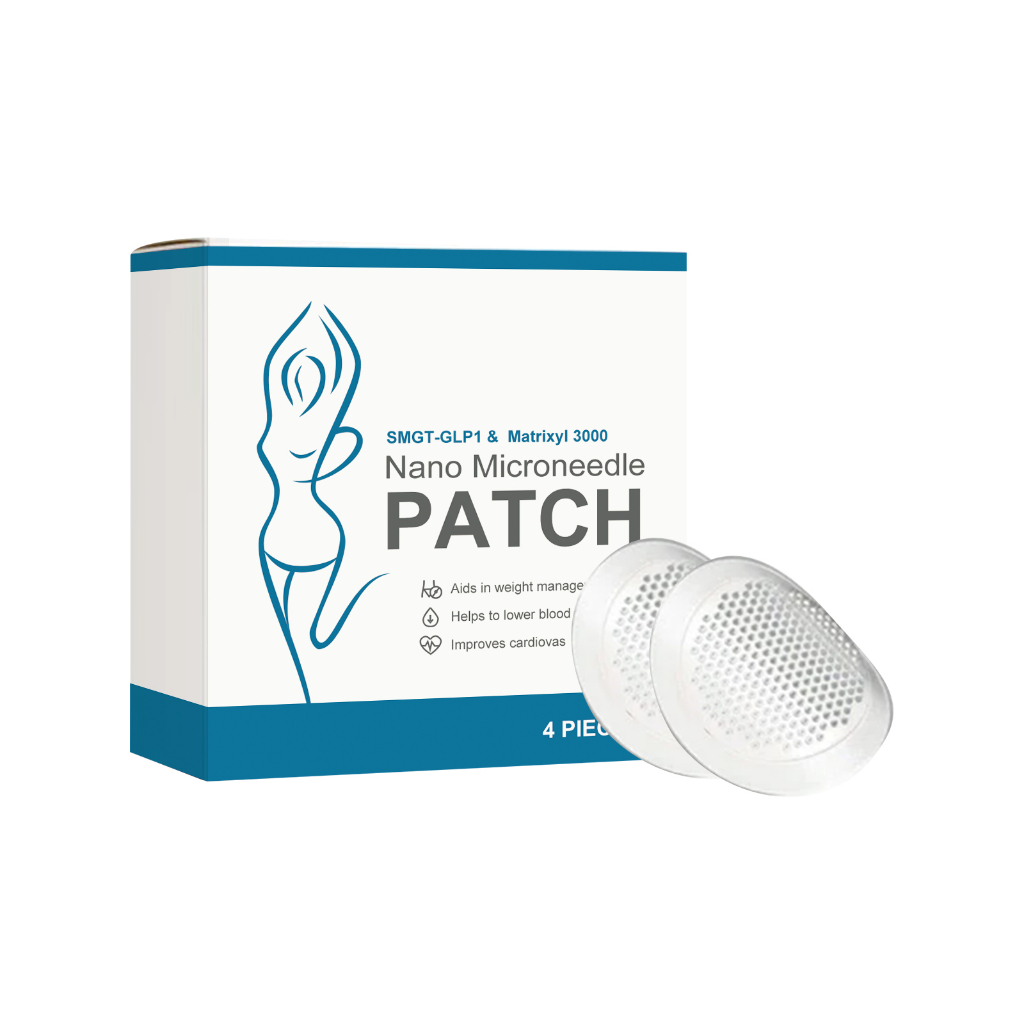 Nano Microneedle Patch 4Pcs GLP-1 Slimming Patch Fat Burning Anti Cellulite  Reduction Weight Loss | Shopee Philippines