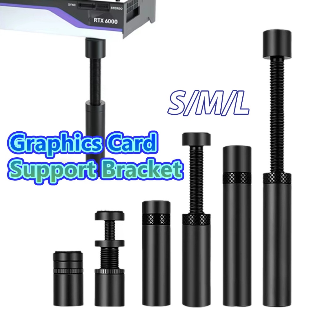 Aluminum Graphics Card Stand Bracket Support Non-slip Magnetic Base 28 ...