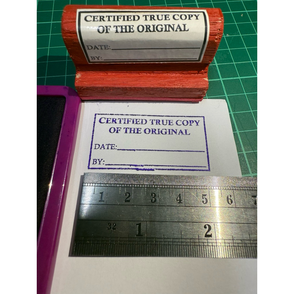 Shop certified true copy stamp for Sale on Shopee Philippines