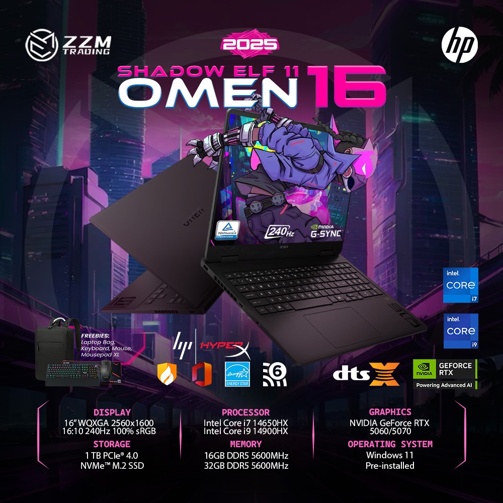 HP OMEN 16 Shadow Elf 11 16