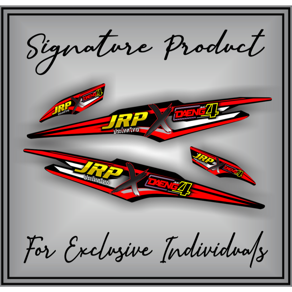 HONDA WAVE 100 JRP Thai decals ( with freebies ) | Shopee Philippines