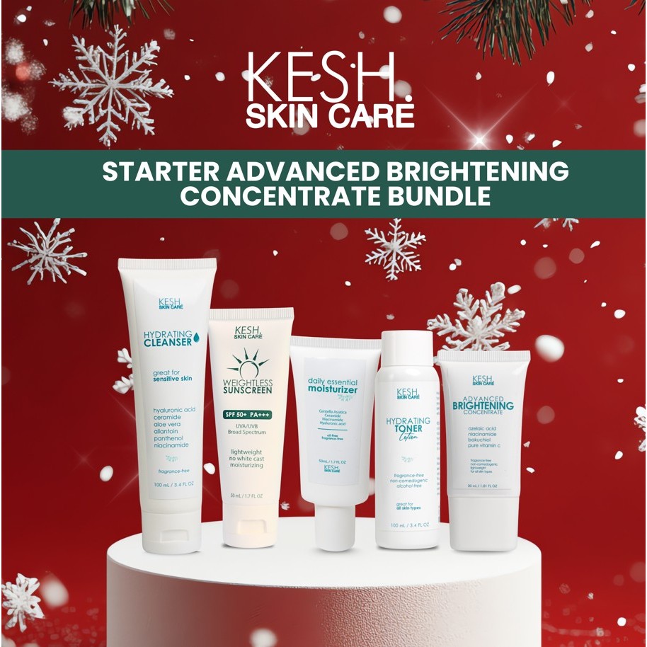 KESH Starter Brightening Bundle – Brightening Set for Uneven Skin Tone ...