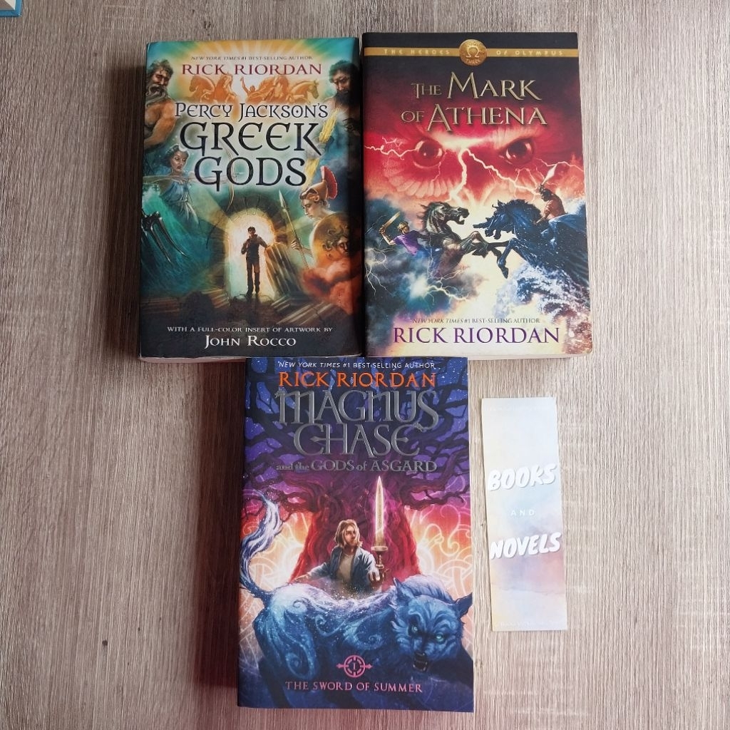 Rick Riordan Secondhand Authentic Books | Shopee Philippines