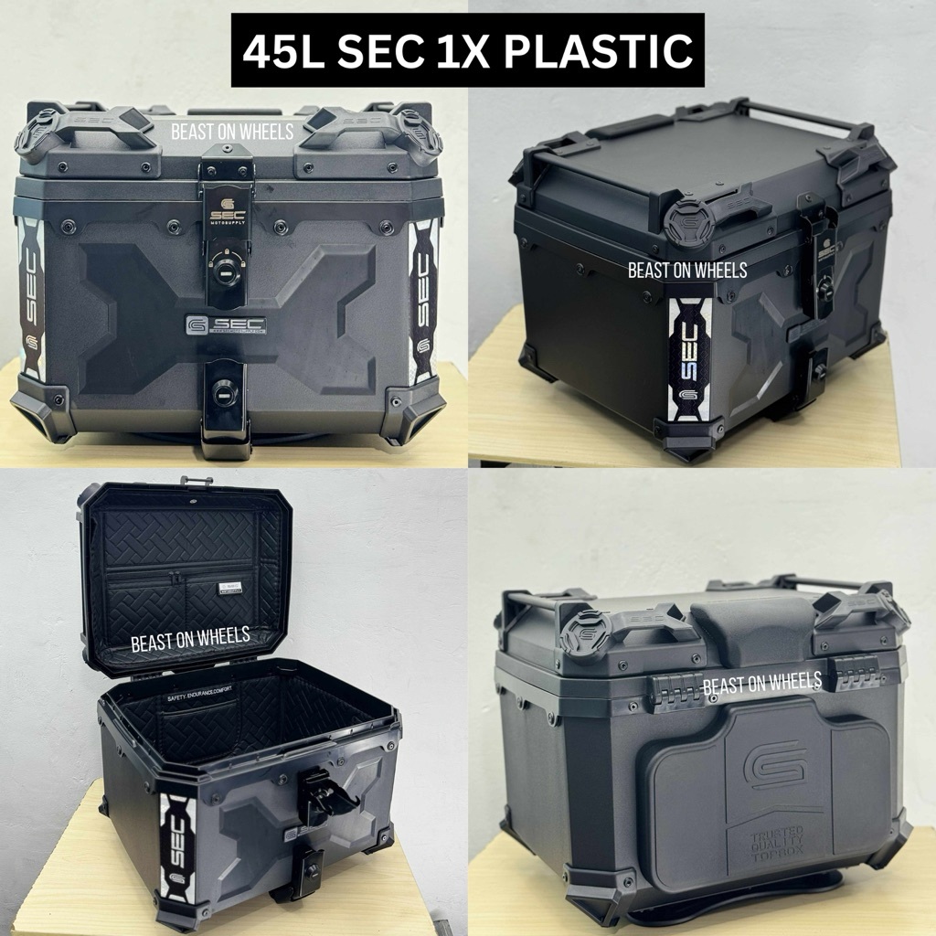 SEC 23L 28L 36L 45L 56L 60L 65L Plastic Secure X factor hexa lite ribs ...
