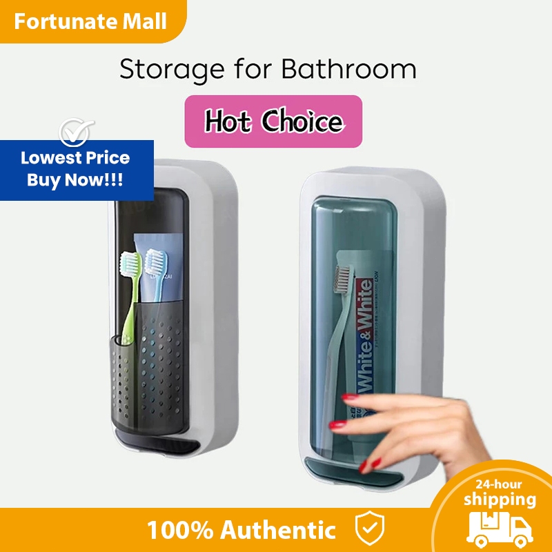 Rotary Toothbrush&Toothpaste organizer Toothbrush Holder Kitchen ...
