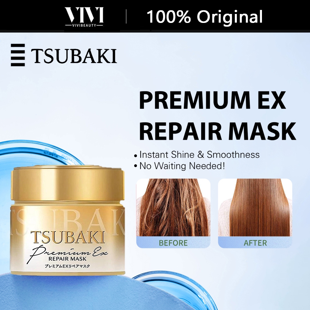 Tsubaki Hair Mask-Hair Mask Hair Treatment Original Well Hair Mask ...