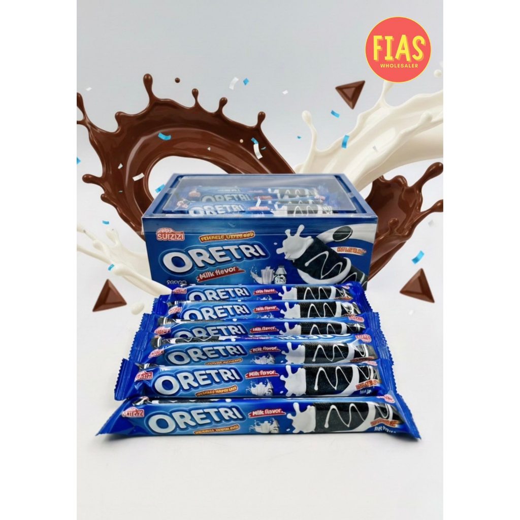 30 pcs Triangle Cookies and Cream Wafers | Shopee Philippines
