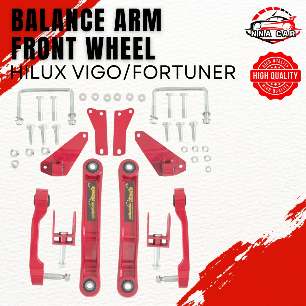 JS1 HILUX VIGO/FORTUNER2006-15 FRONT WHEEL RED BALANCING ARM/REAR ...