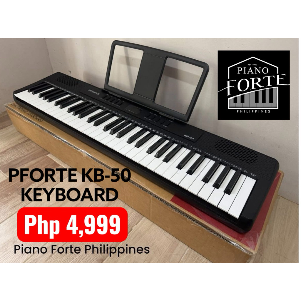 Piano keyboard PFORTE KB-50 | Shopee Philippines