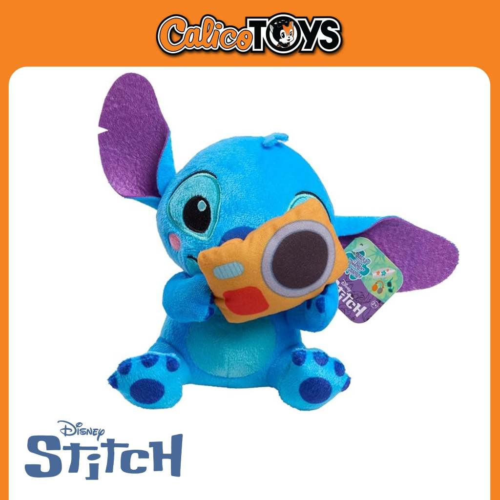 Jazwares - Plush: Disney Stitch - Stitch with Camera 7-Inch | Shopee ...