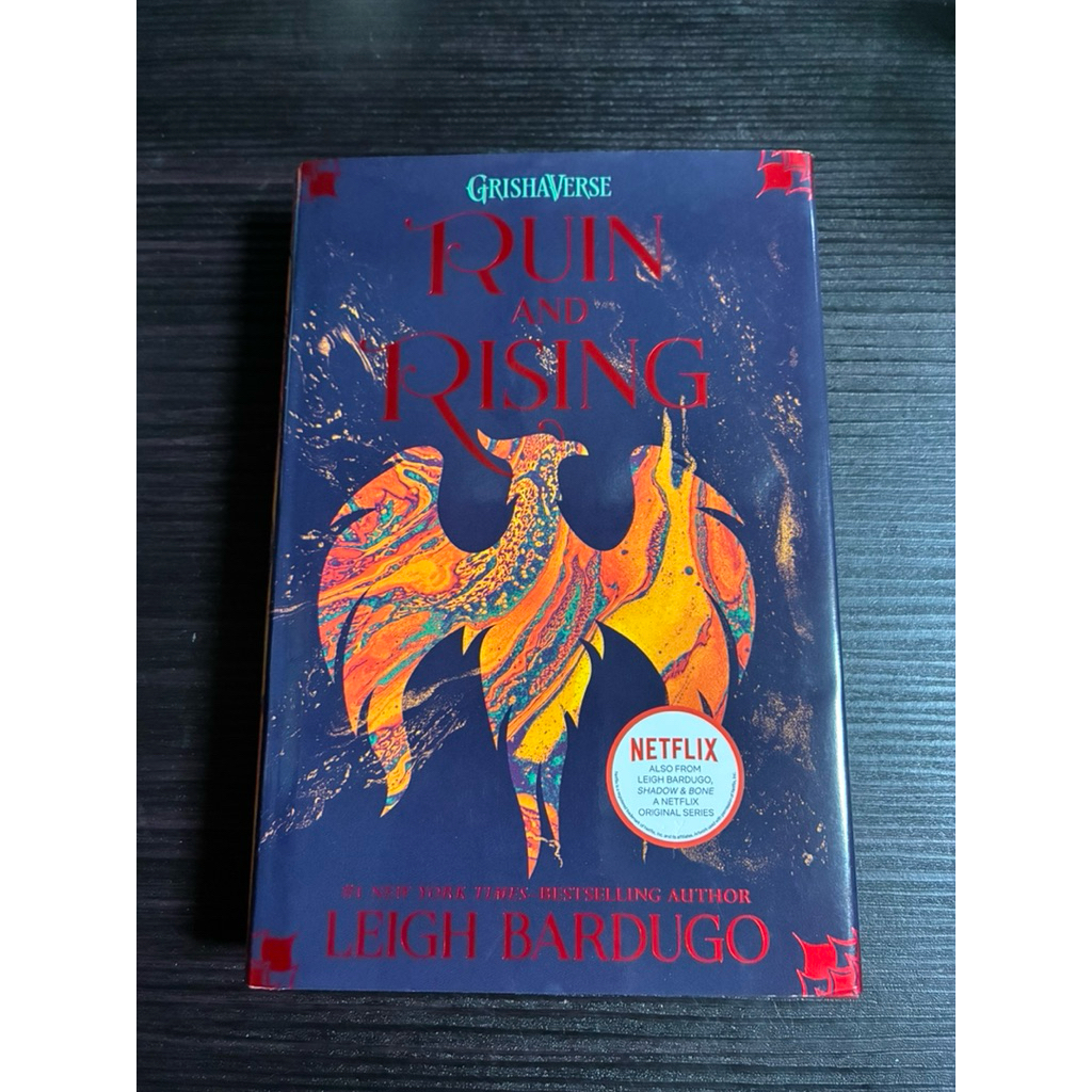 RUIN AND RISING: SHADOW AND BONE TRILOGY by LEIGH BARDUGO (HARDCOVER ...