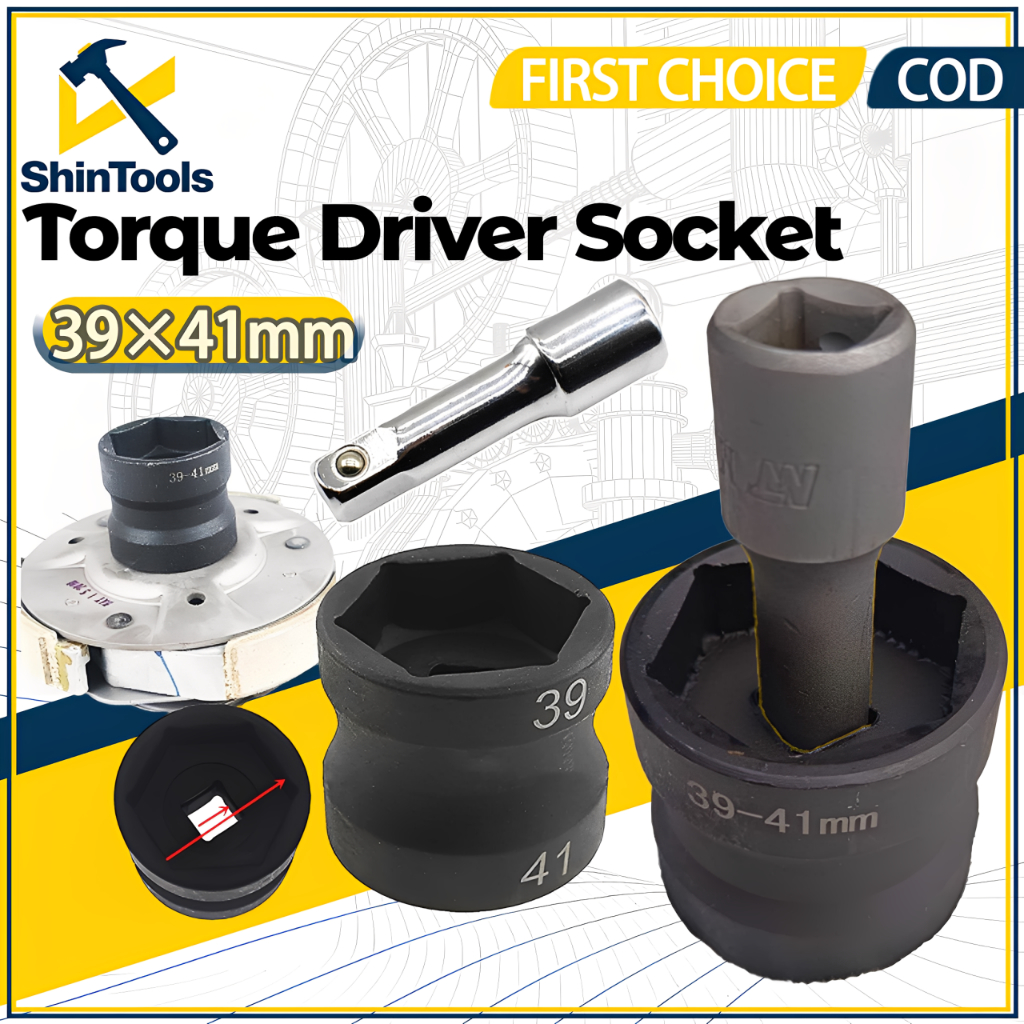 Torque Driver Socket Clutch Removal Tool 39x41mm with 3 Inch Extension ...