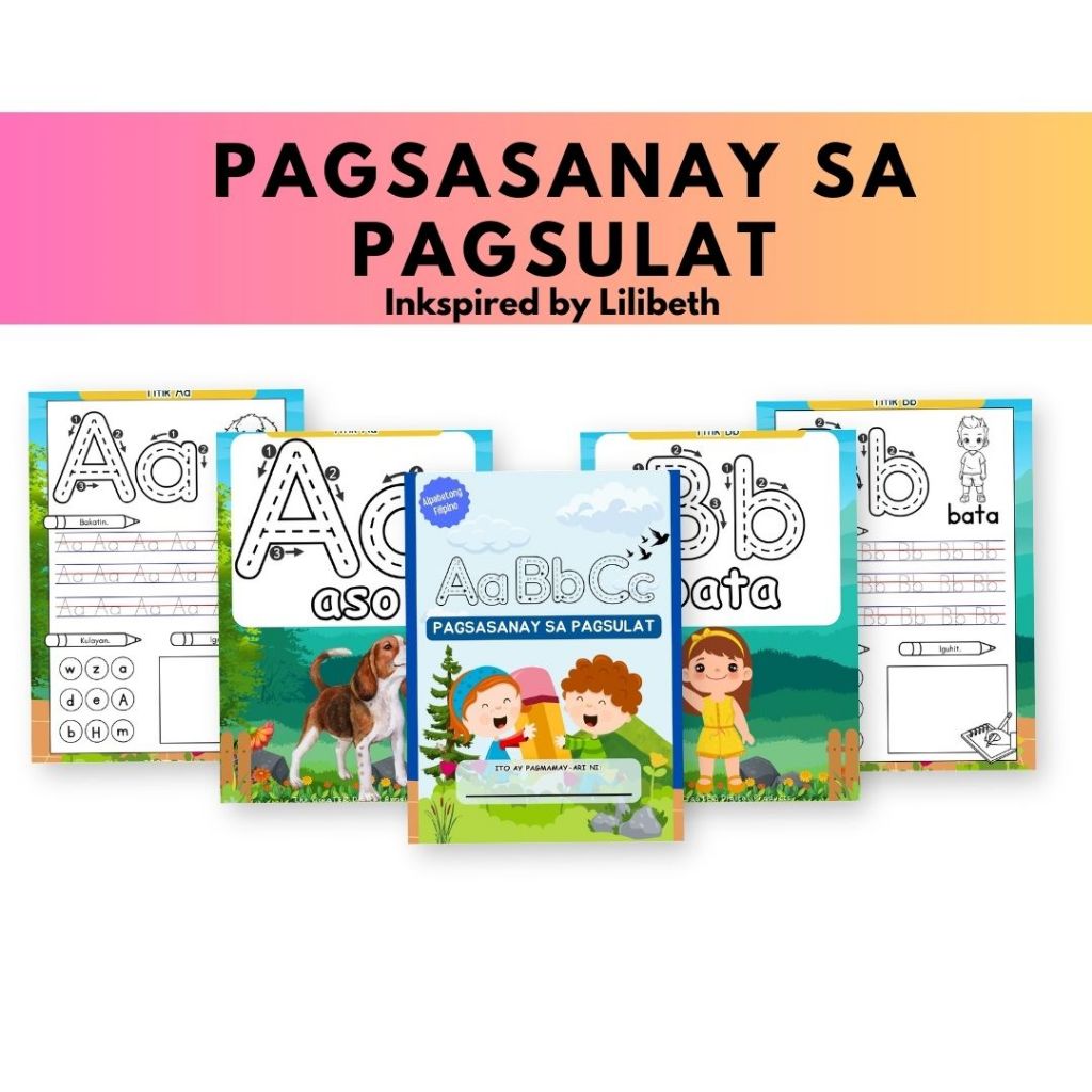 Pagsasanay sa Pagsulat A–Z | Handwriting Practice Workbook | A5 Size ...