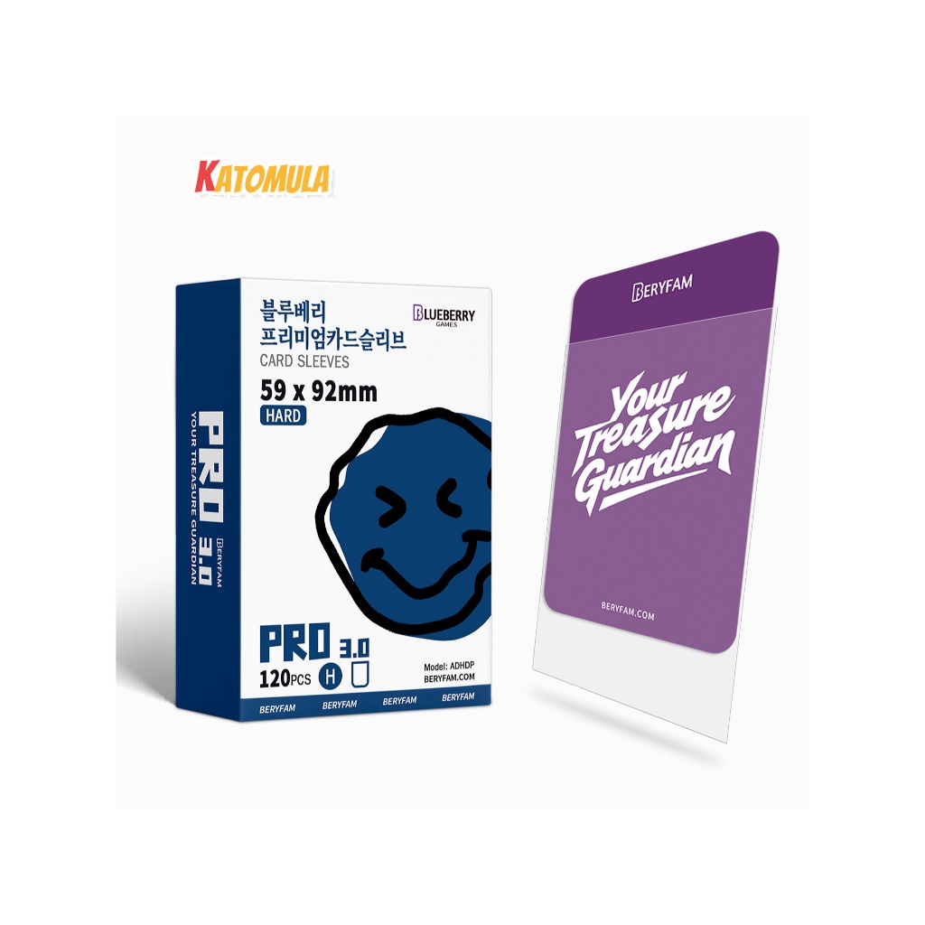 120pcs BERYFAM Sleeves 59x92 Kpop Photocard Protector Hard Card Sleeves  Photocard Blueberry | Shopee Philippines