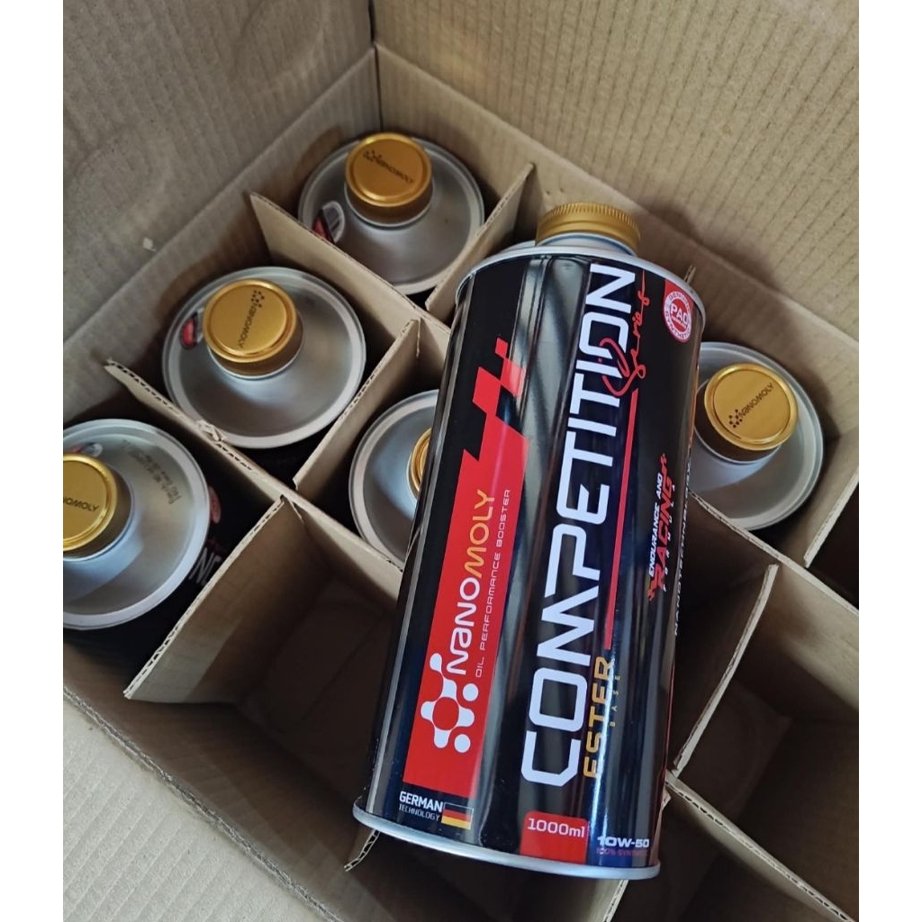 RS8 NANOMOLY COMPETITION 10W-50 FULLY SYNTHETIC MOTORCYCLE OIL | Shopee ...