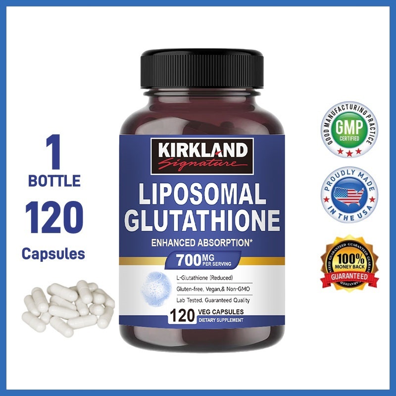 iv glutathione tablets Wholesale Liposomal Glutathione Capsules – Pure Reduced Setria with  Phospholipid Complex for your store main image 0