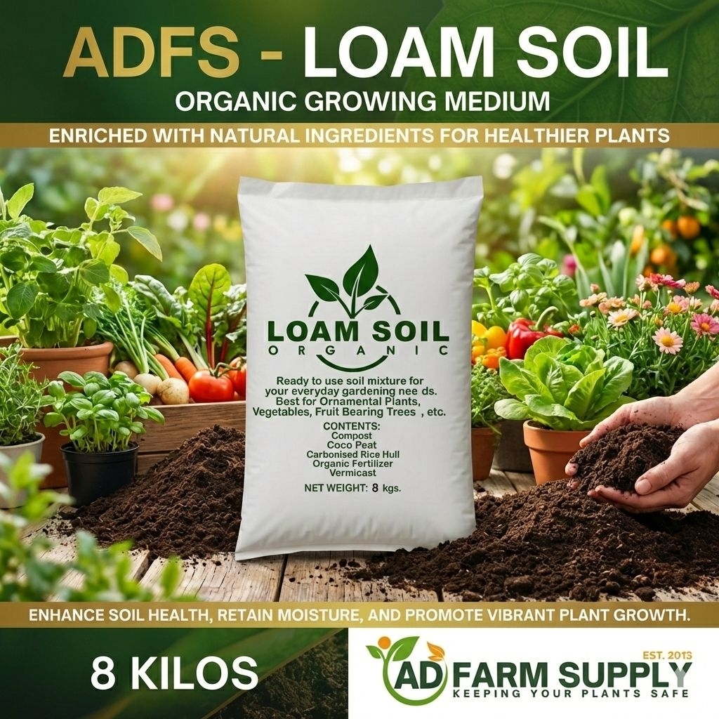 ADFS Organic Loam Soil 8kg – Enriched Growing Medium with Compost ...