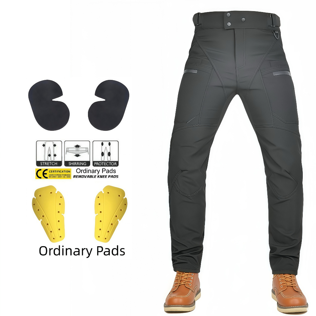 Motorbike four-season waterproof and anti-drop elasticated high-waisted ...