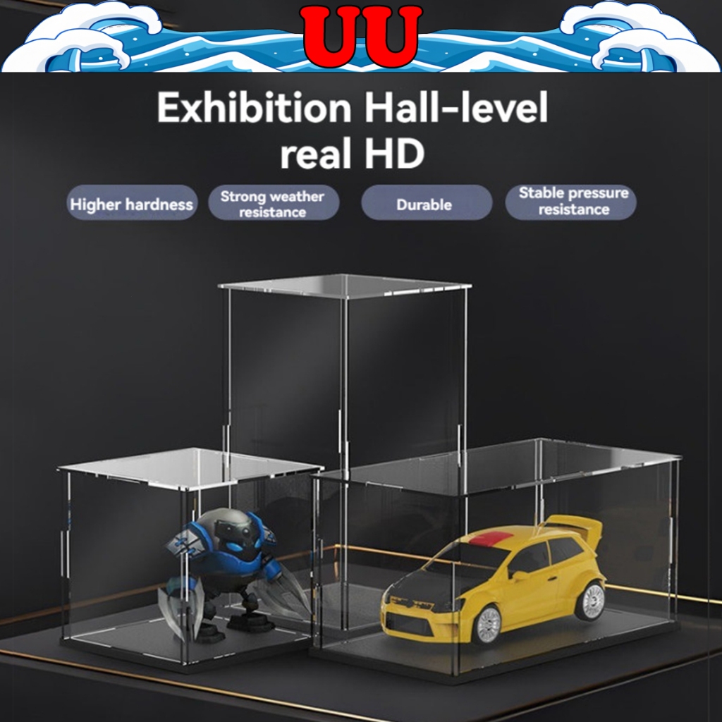 Clear Dust-Proof Display Case for Action Figures & Models, Museum ...