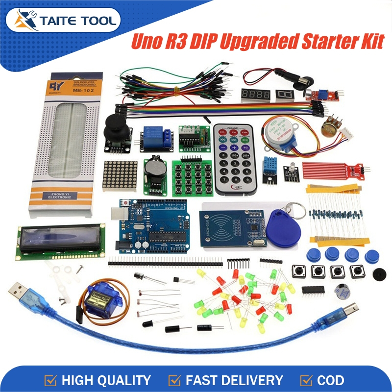 Arduino Super Starter Kit/Learning Kit For Arduino Uno R3 Projects ...