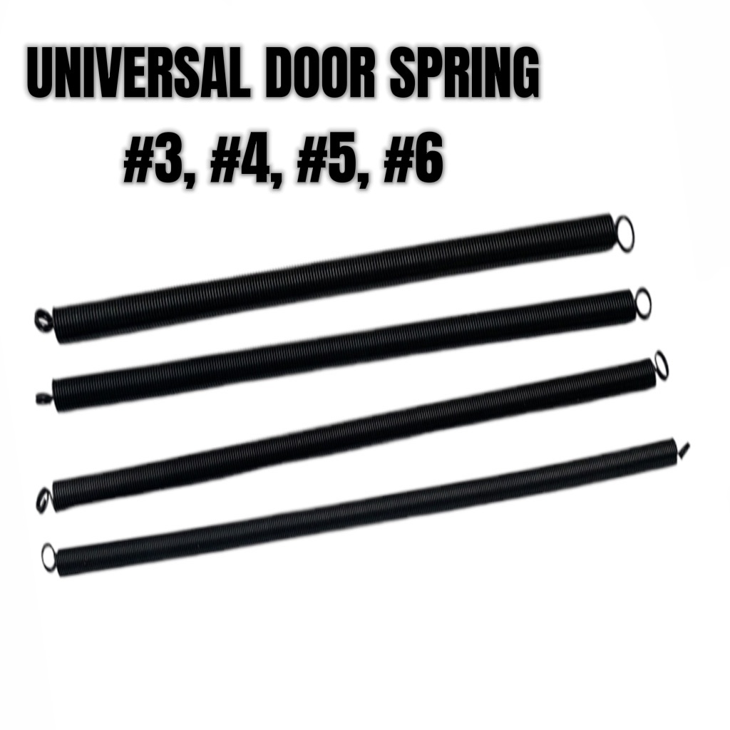 Universal Door Spring Black & Silver Color #3, #4, #5, #6 () | Shopee ...