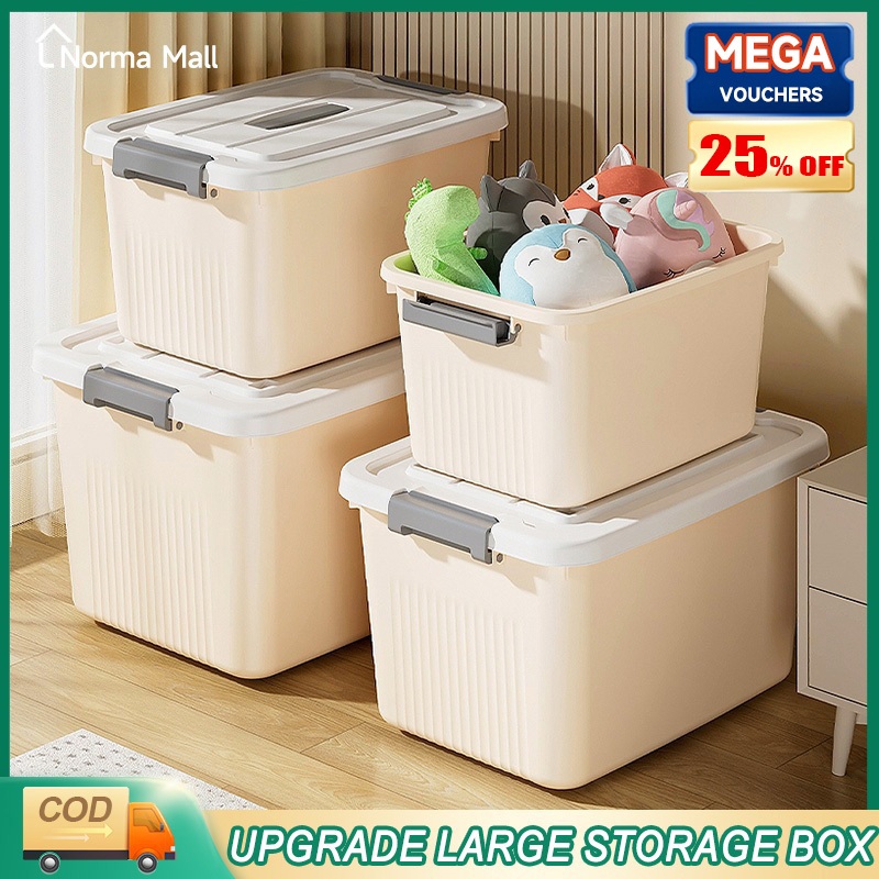 Norma Multi-functional Storage Box Organizer Plastic Stackable Toy ...