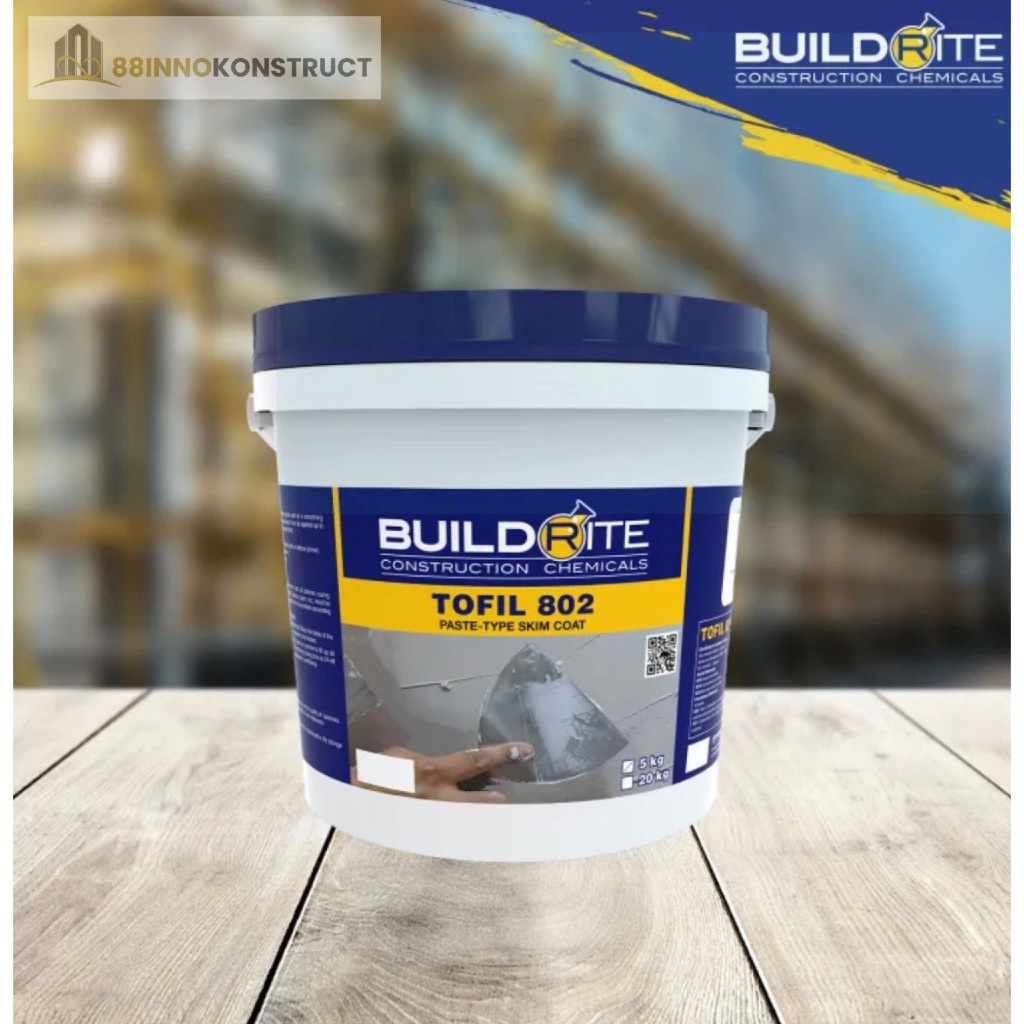 BUILDRITE TOFIL 802 - Skim Coat Paste Type | Shopee Philippines