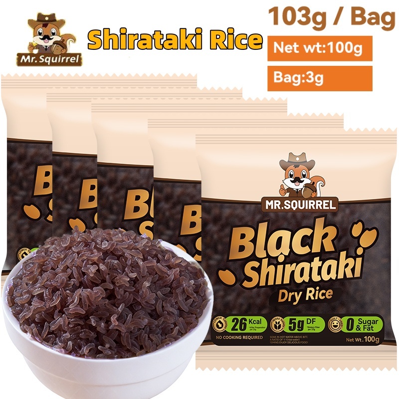 Mr.Squirre 50PCS Shirataki Rice Original Shiritake Rice Dried Shirataki ...