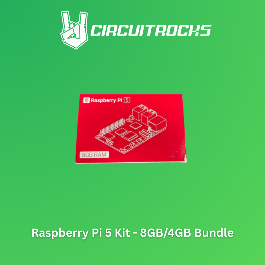 Raspberry Pi 5 Kit - 8GB/4GB Bundle with Plastic Casing RPI USB C Power ...