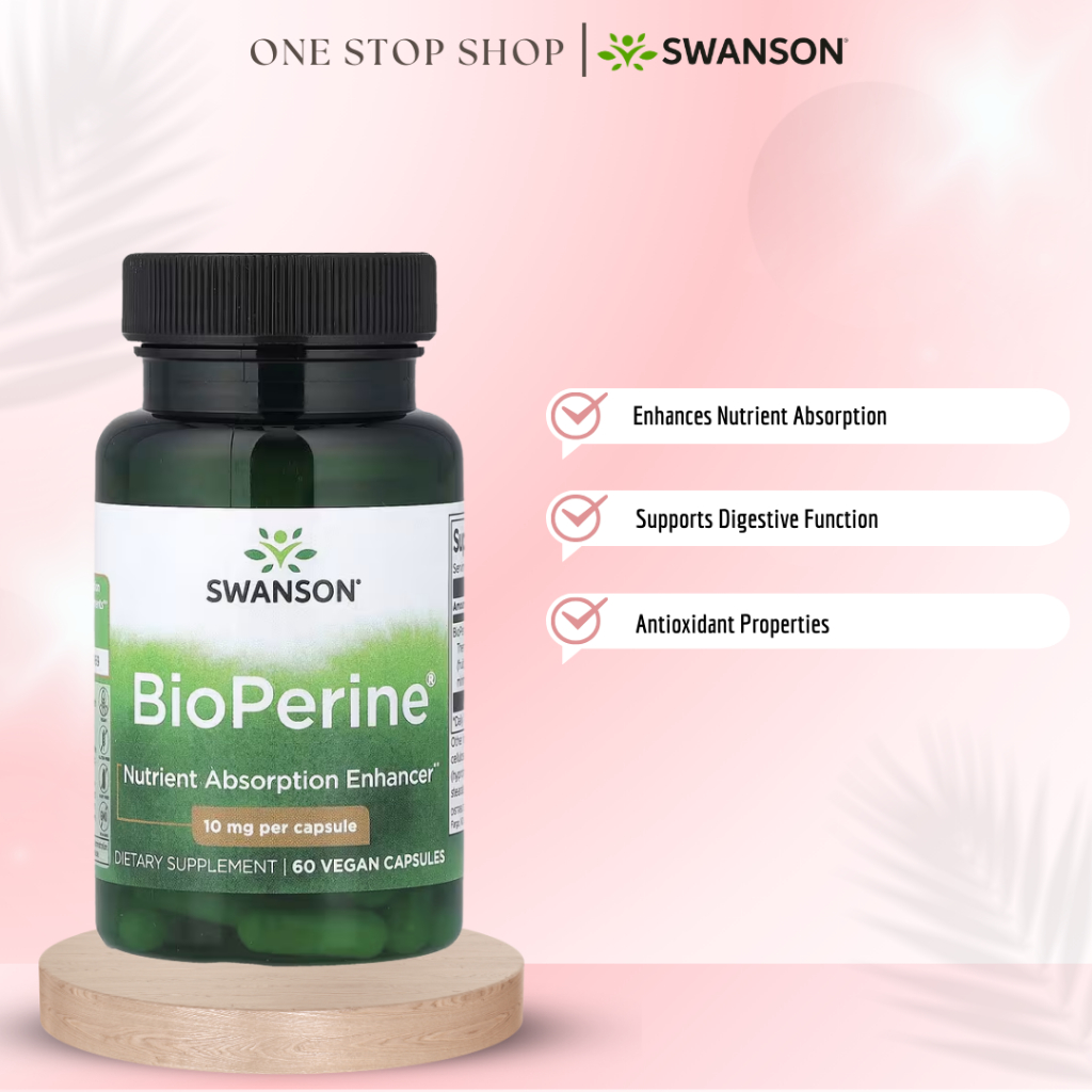 One Stop Shop | Swanson, BioPerine ( Enhances Nutrient Absorption ...