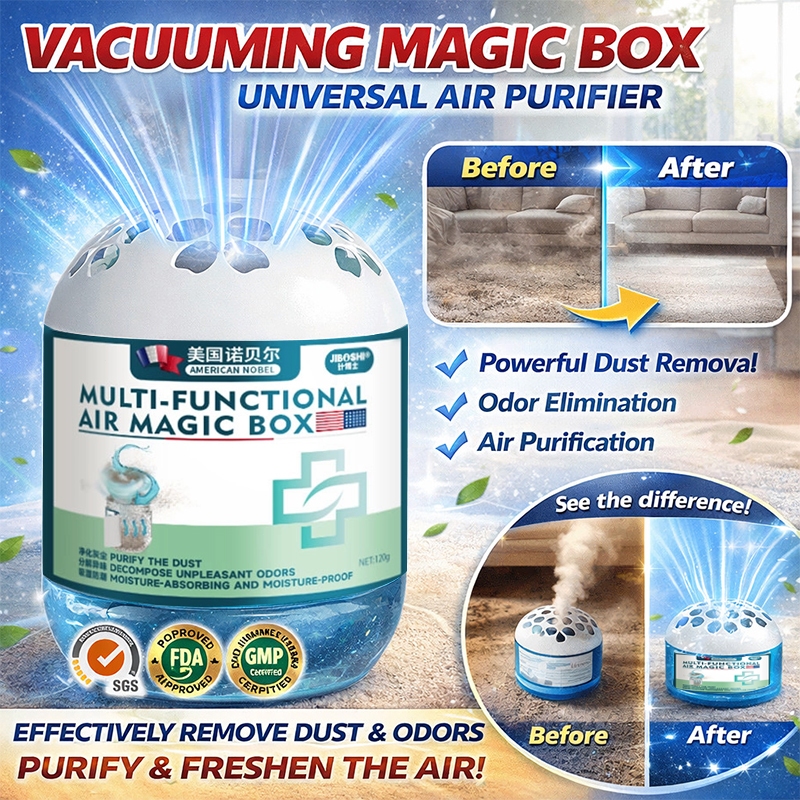 Dust Collection Box Air Purifier Moisture Absorbing Dust Removing Magic ...