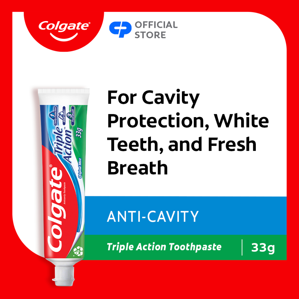 [ADD-ON] Colgate Triple Action Anti-Cavity Family Toothpaste 33g ...