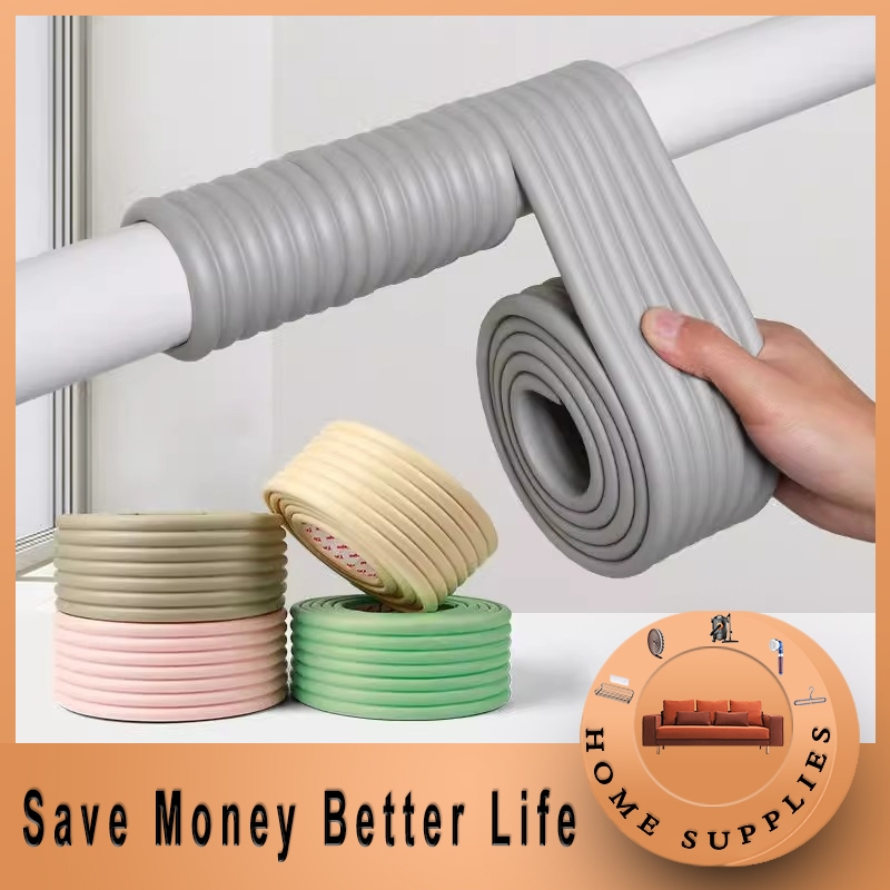 2M Thickened Self-Adhesive Table Corner Strip 3D Table Edge Protection ...