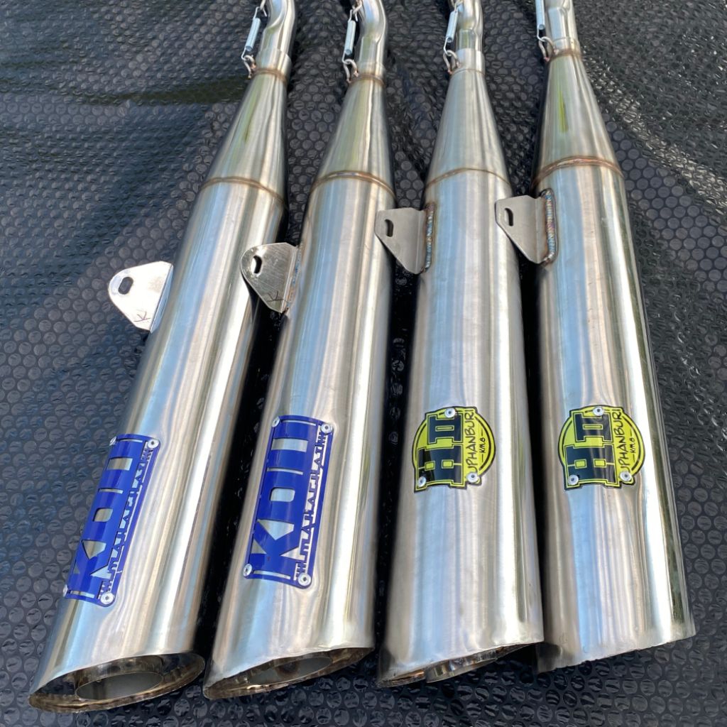 KOU Pipe high-flow motorcycle exhaust upgrade