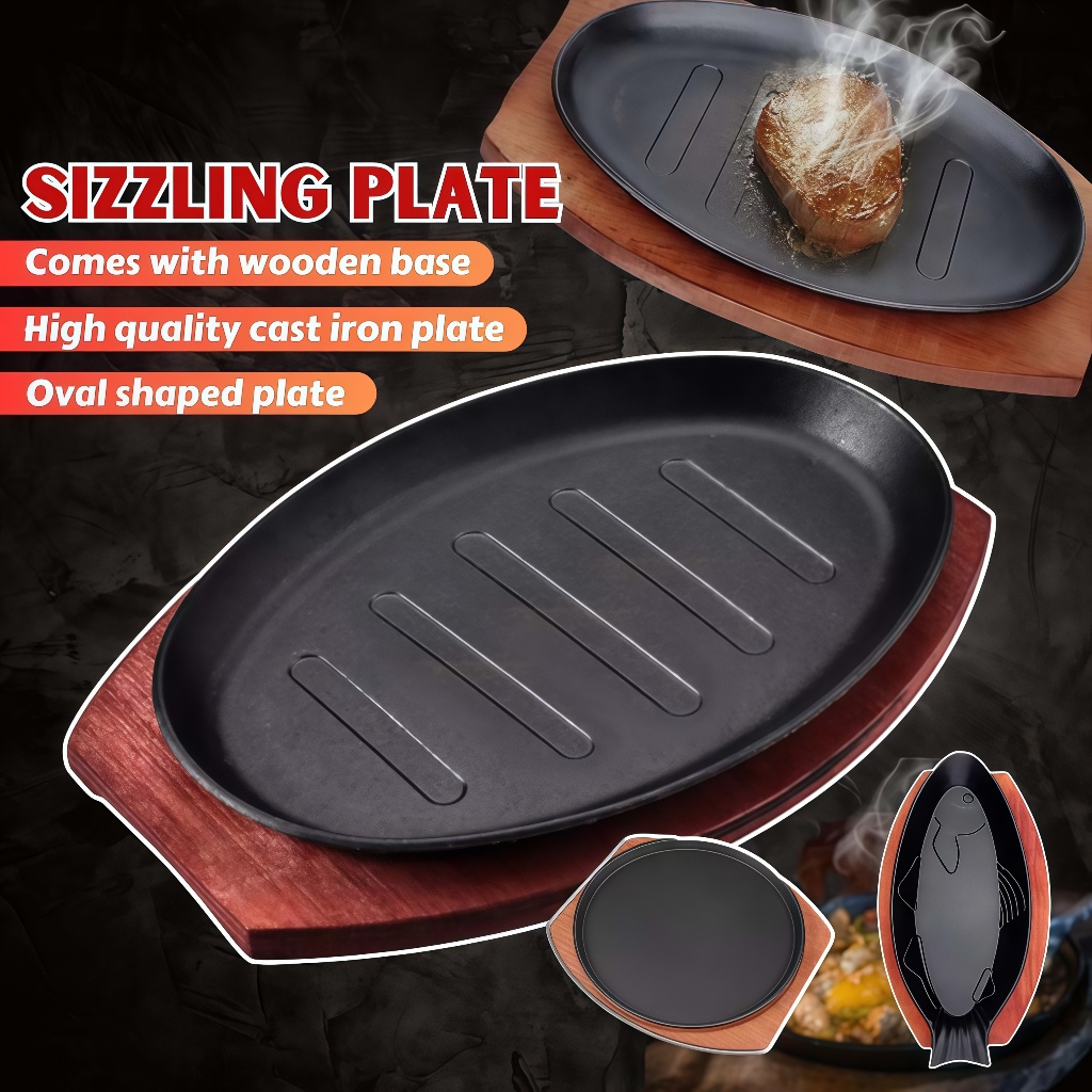 Shop sizzling plate with handle for Sale on Shopee Philippines