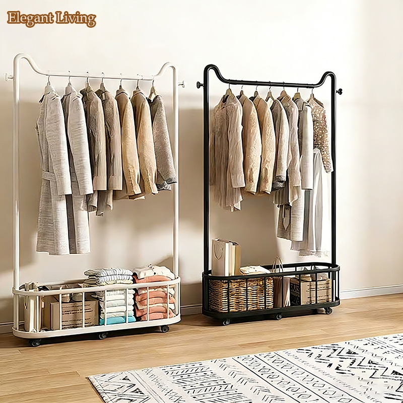 Various wheeled mobile storage clothes racks, Cat ear/Cactus shaped ...