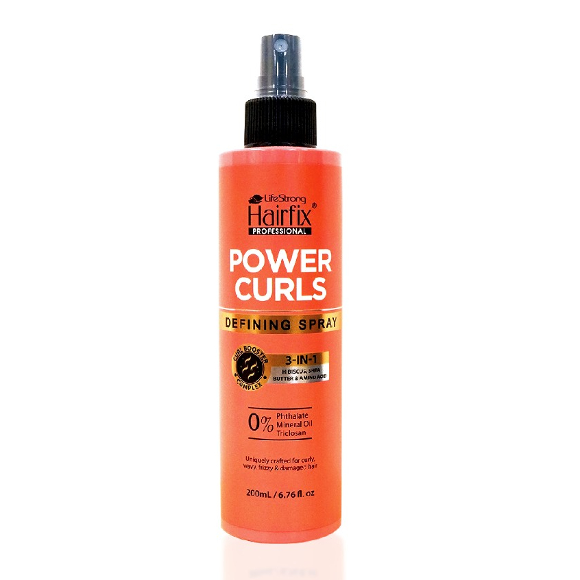Hairfix Professional Power Curls Defining Spray 200ml | Shopee Philippines